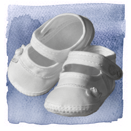 infant girls white shoes
