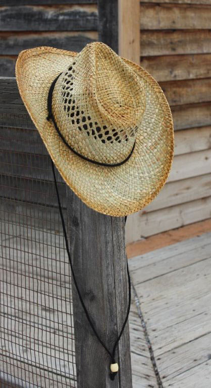 mens wicker hat