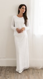 LDS Temple Skirt Lace Ireland