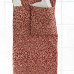 Hanging tapestry garment bag with 2 pockets and side zipper LDS temple use travel storage