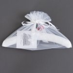 White LDS Temple Dress Hanger