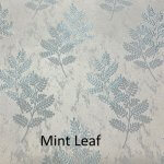 Mint green LDS dress bag with leaf motif and long length for full garments