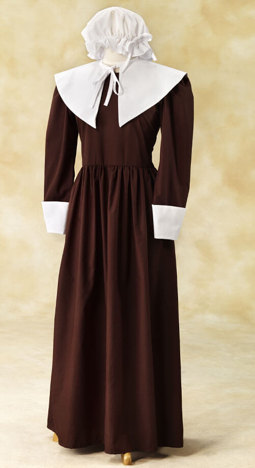 colonial woman dress