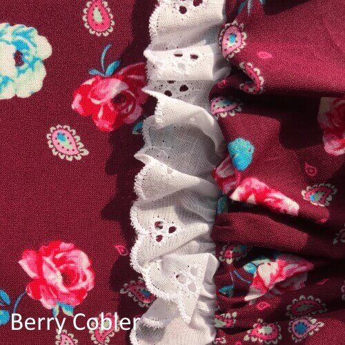 Berry cobbler pioneer bonnet
