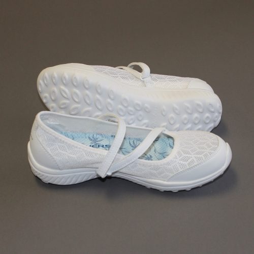 ladies white lds temple shoes