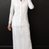 White Lace LDS Temple Dress