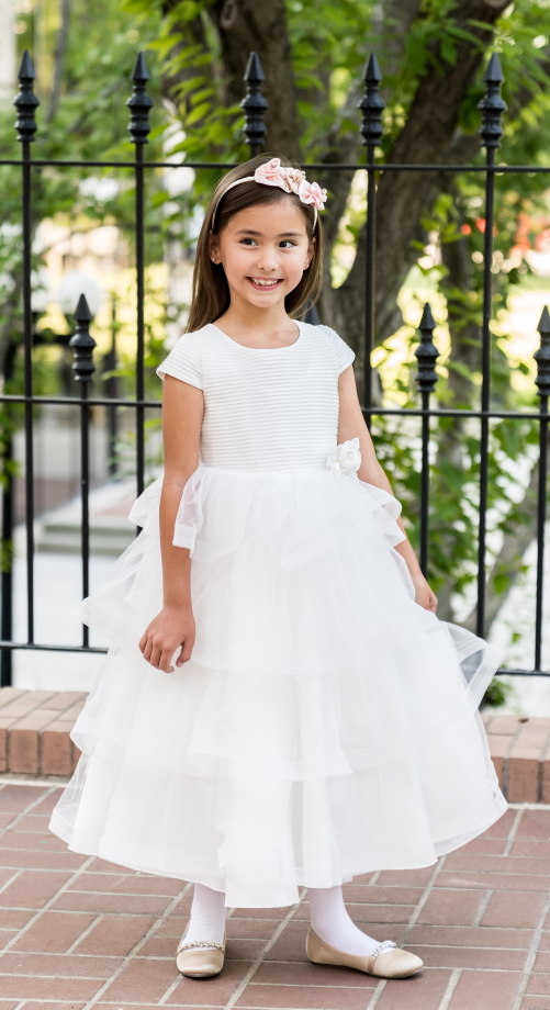 Toddler & Youth White baptism First communion White Dress Shoes.