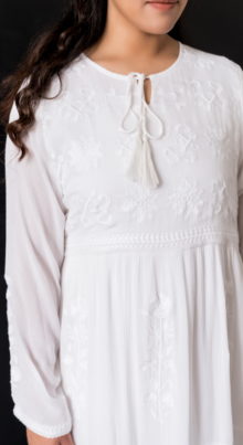 Soho Close-up Photo - LDS Temple Dress