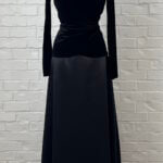 Black performance skirt