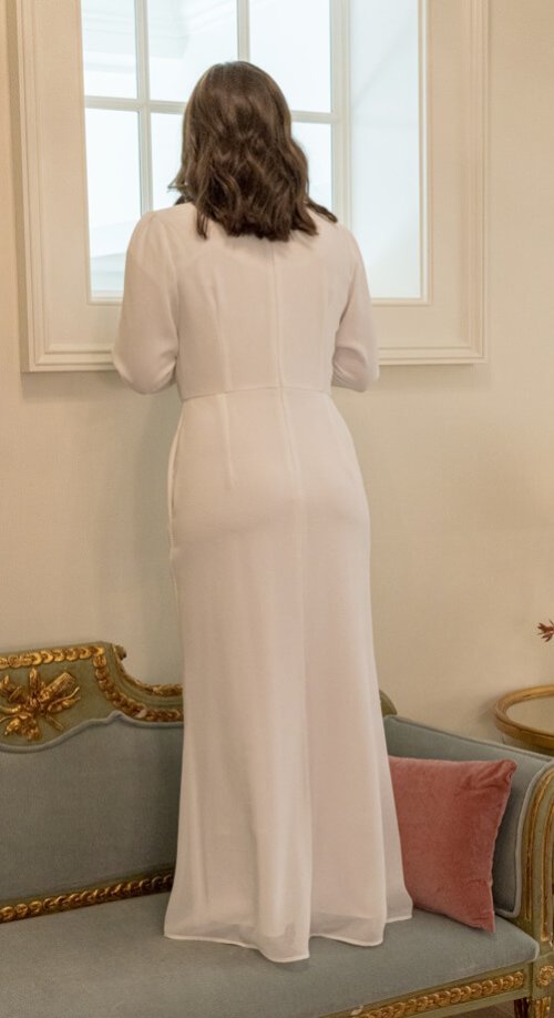 lds temple dress back verona pockets