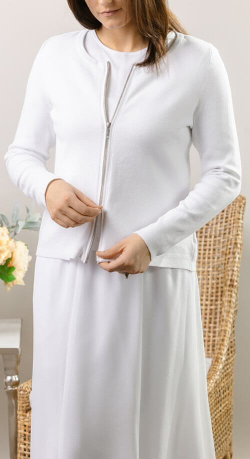 Two-way Zipper Sweater - Image 1
