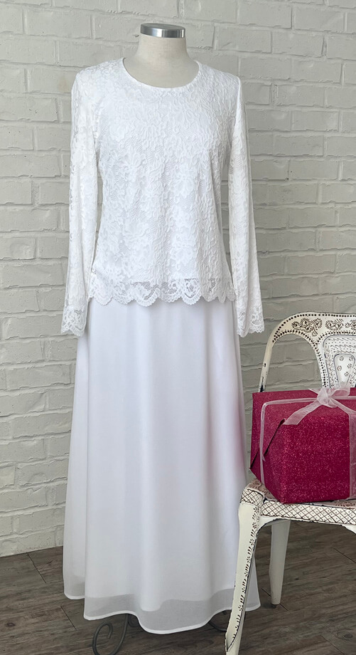 charleston lds temple blouse and skirt Charleston Set - Image 1